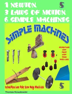 1 newton 3 laws of motion 6 simple machines 5 book cover image