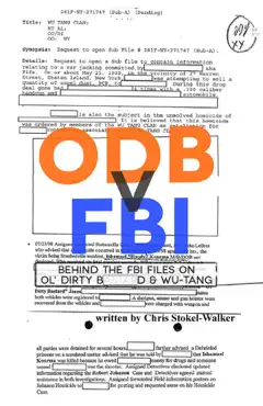 odb v fbi book cover image