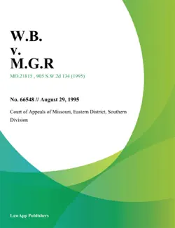 w.b. v. m.g.r book cover image
