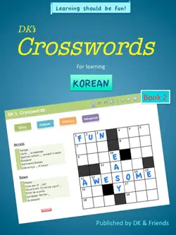 dk’s crosswords for learning korean - book 2 book cover image
