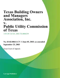 texas building owners and managers association imagen de la portada del libro