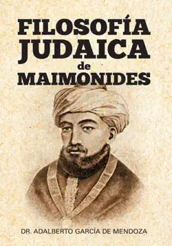filosofa judaica de maimonides imagen de la portada del libro