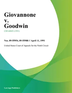 giovannone v. goodwin book cover image