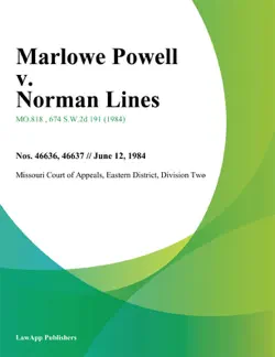 marlowe powell v. norman lines book cover image