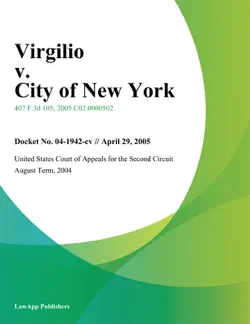 virgilio v. city of new york imagen de la portada del libro