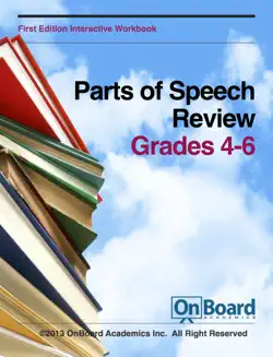 parts of speech review book cover image