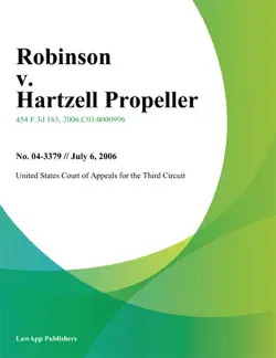 robinson v. hartzell propeller book cover image