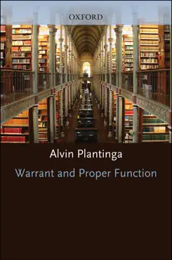warrant and proper function book cover image