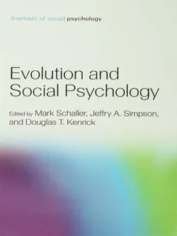 evolution and social psychology book cover image