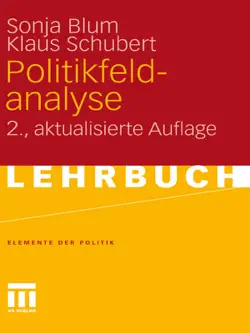politikfeldanalyse book cover image