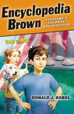 encyclopedia brown gets his man book cover image