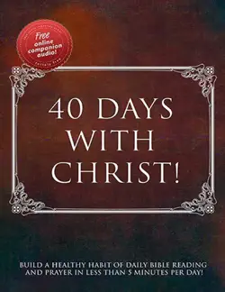 forty days with christ book cover image