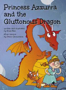 princess azzurra and the gluttonous dragon imagen de la portada del libro