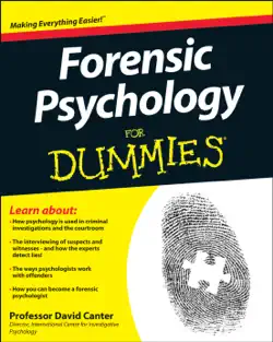 forensic psychology for dummies book cover image