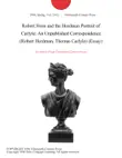 Robert Horn and the Herdman Portrait of Carlyle: An Unpublished Correspondence (Robert Herdman, Thomas Carlyle) (Essay) sinopsis y comentarios