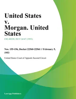united states v. morgan. united states book cover image