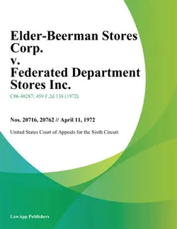 elder-beerman stores corp. v. federated department stores inc. book cover image