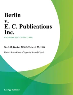 berlin v. e. c. publications inc. book cover image