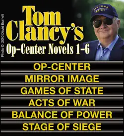tom clancy's op-center novels 1-6 book cover image