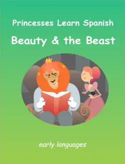 princesses learn spanish - beauty & the beast book cover image