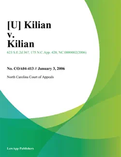 kilian v. kilian book cover image