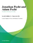 Jonathan Pecht and Adam Pecht synopsis, comments