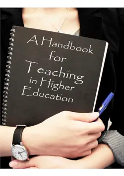 a handbook for teaching in higher education book cover image