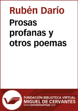 prosas profanas y otros poemas imagen de la portada del libro