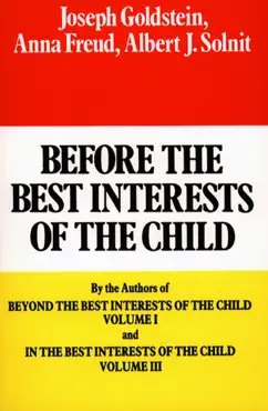 before the best interests of the child imagen de la portada del libro