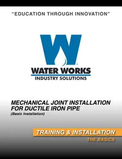 mechanical joint installation for ductile iron pipe book cover image