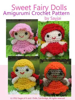 sweet fairy dolls amigurumi crochet pattern imagen de la portada del libro