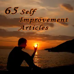 65 self improvement articles book cover image