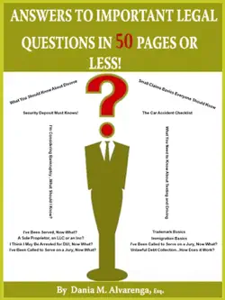 answers to important legal questions in 5... book cover image