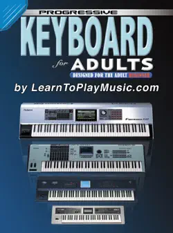 keyboard for adults - progressive lessons book cover image