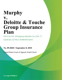 murphy v. deloitte & touche group insurance plan imagen de la portada del libro