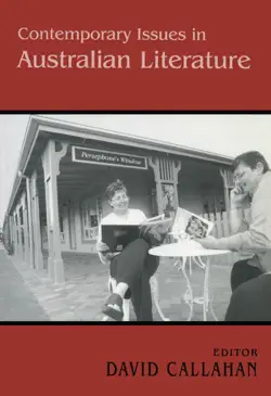 contemporary issues in australian literature book cover image