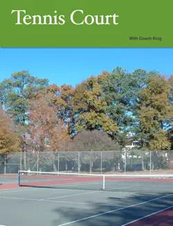 tennis court book cover image