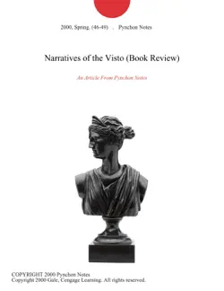 narratives of the visto (book review) imagen de la portada del libro