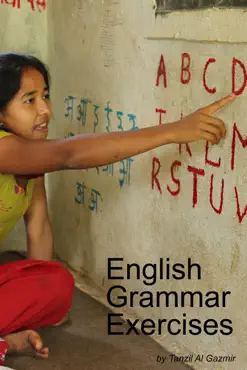 english grammar exercises book cover image