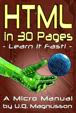 html in 30 pages book cover image