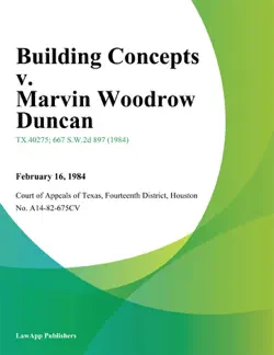 building concepts v. marvin woodrow duncan book cover image