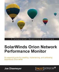 solarwinds orion network performance monitor book cover image