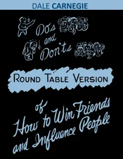 do's and don'ts of how to win friends and influence people book cover image