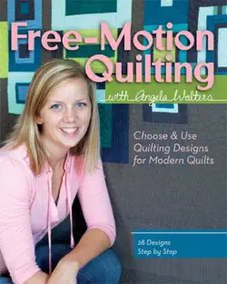 free-motion quilting with angela walters book cover image