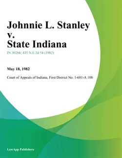 johnnie l. stanley v. state indiana book cover image