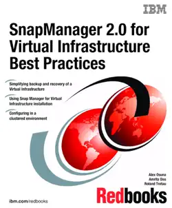 snapmanager 2.0 for virtual infrastructure best practices book cover image