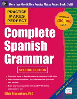practice makes perfect complete spanish grammar book cover image