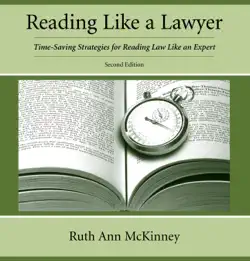 reading like a lawyer, second edition book cover image