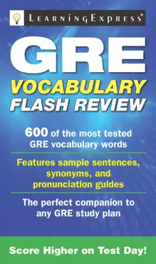gre vocabulary flash review book cover image