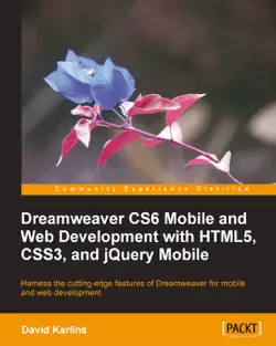 dreamweaver cs6 mobile and web development with html5, css3, and jquery mobile book cover image